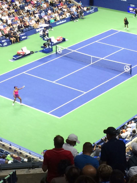 Venus and Serena Williams In An Exciting Match During The 2018 U.S. Open